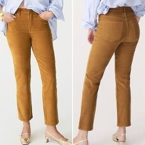 J. Crew Vintage Slim Straight Gold Corduroy Pants